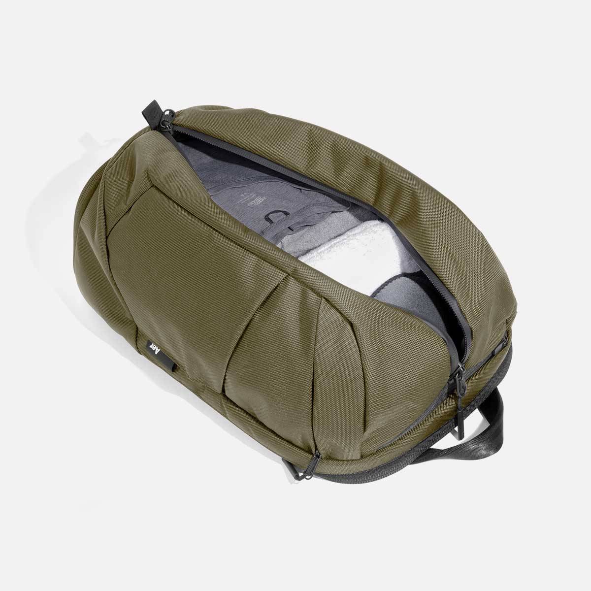 Convertible Duffel Pack Mk III — Olive view 7